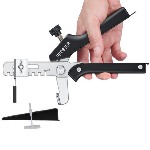 Proster 200X Tile Leveling Spacer System Clips Wedges Tiling Flooring Plier Kit