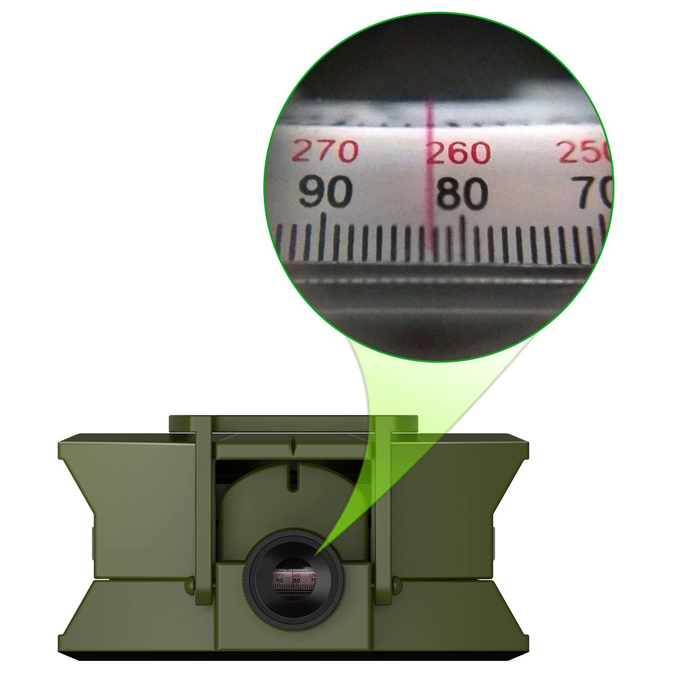 Proster IP65 Hiking Compass with Sighting Clinometer Professional Military Compass Camouflage