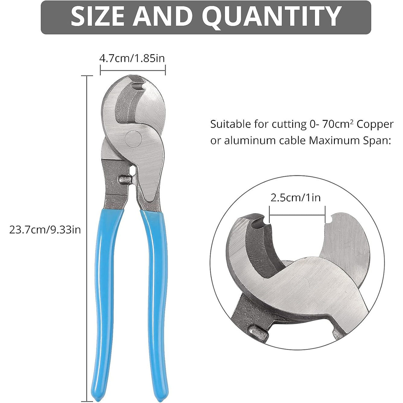 Proster Battery Cable Crimping Tool Kit Battery Lug Crimper