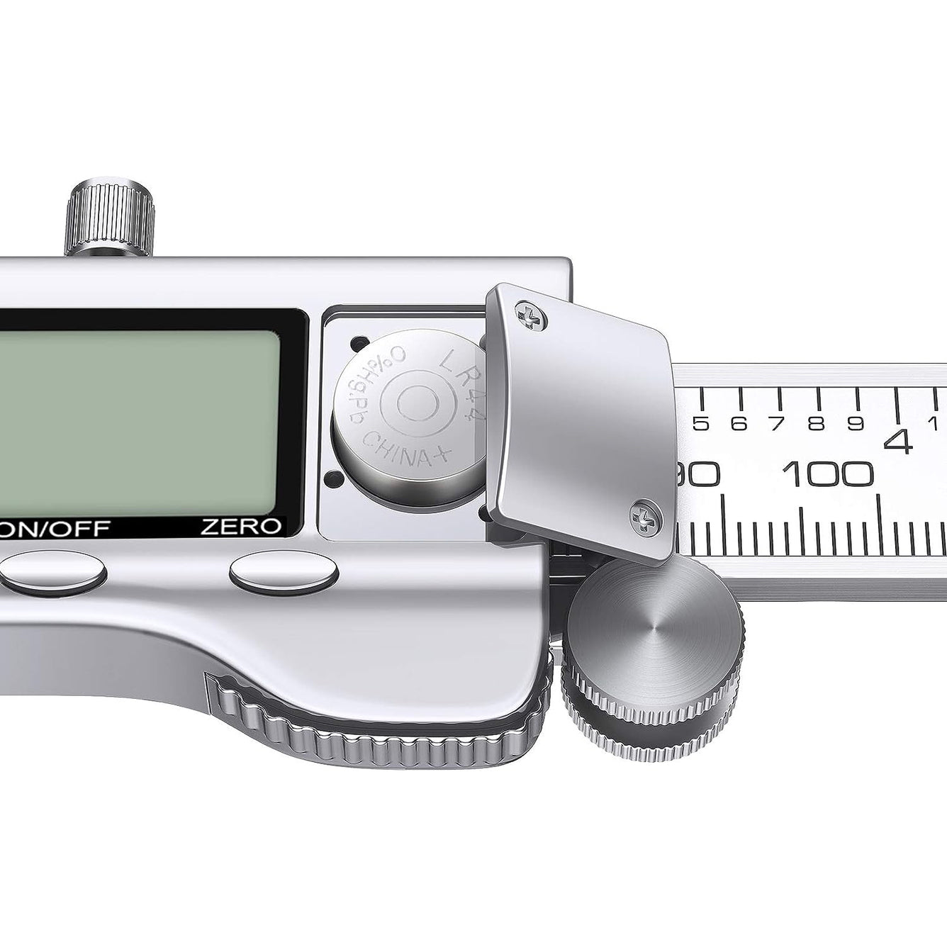 Proster 8inch/200mm Digital Vernier Caliper + 32 Blades Feeler Gauge