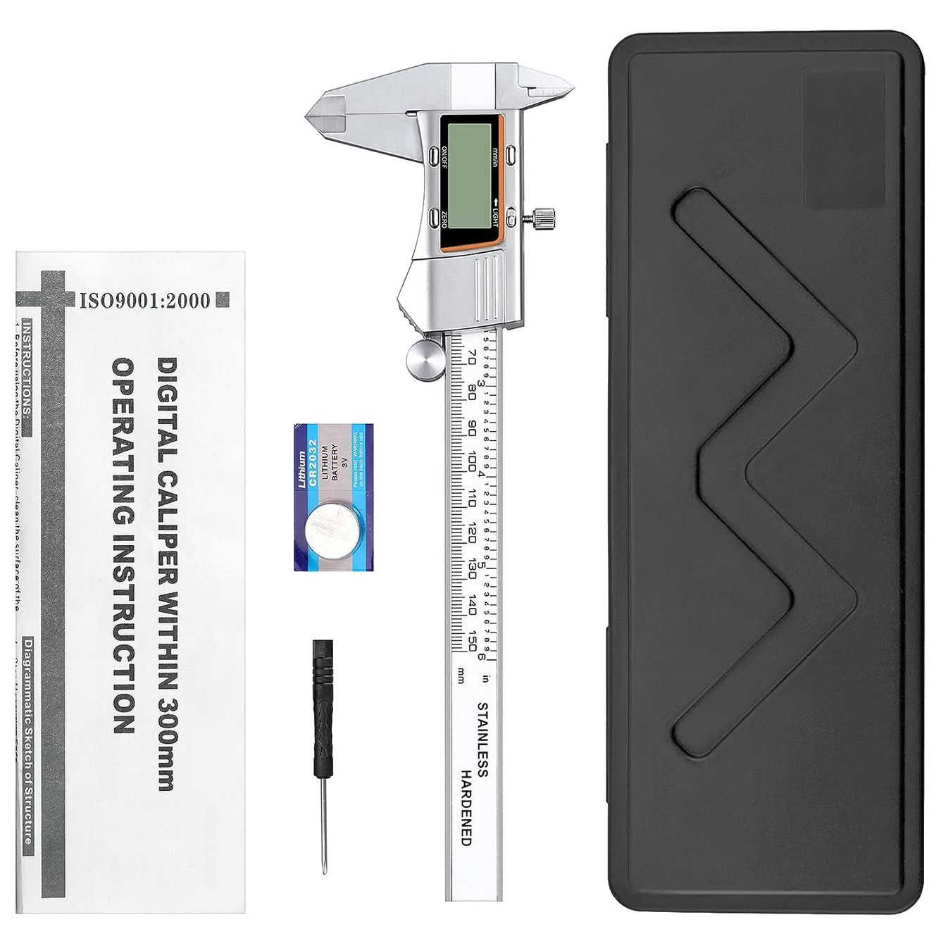 Proster Backlight Digital Vernier Caliper 150mm/6inch