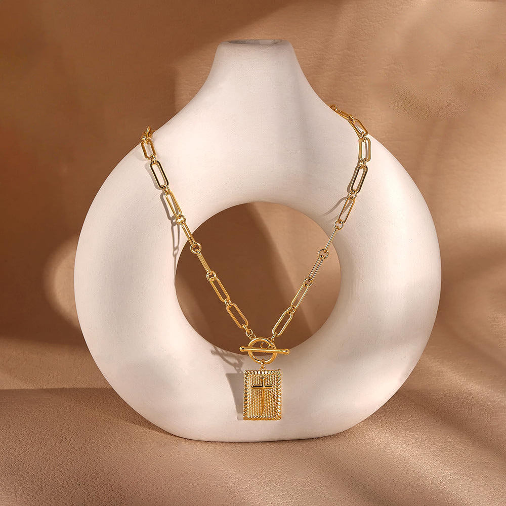 Cross Choker Necklace For Women