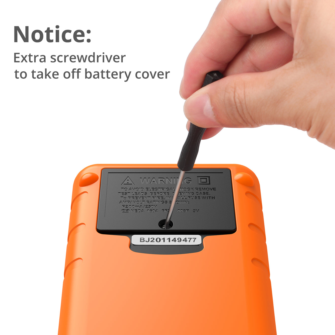 Proster LCR Meter Digital Capacitance Inductance Resistance Tester Orange