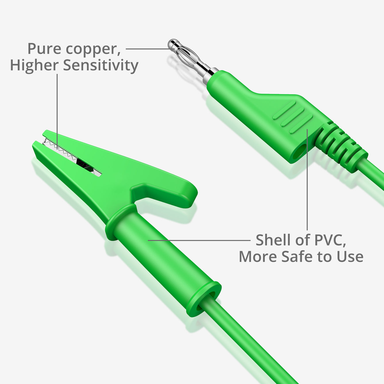 Proster 5PCS Test Leads 4mm Stackable Banana Plug