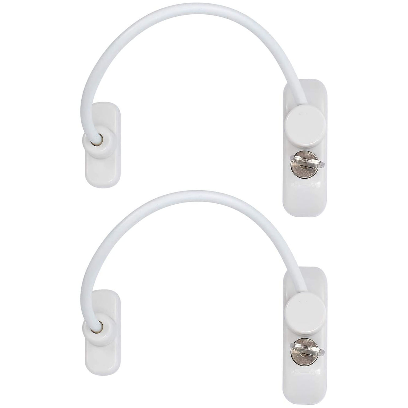 Proster Window Restrictor Locks 2 Packs Security Cable