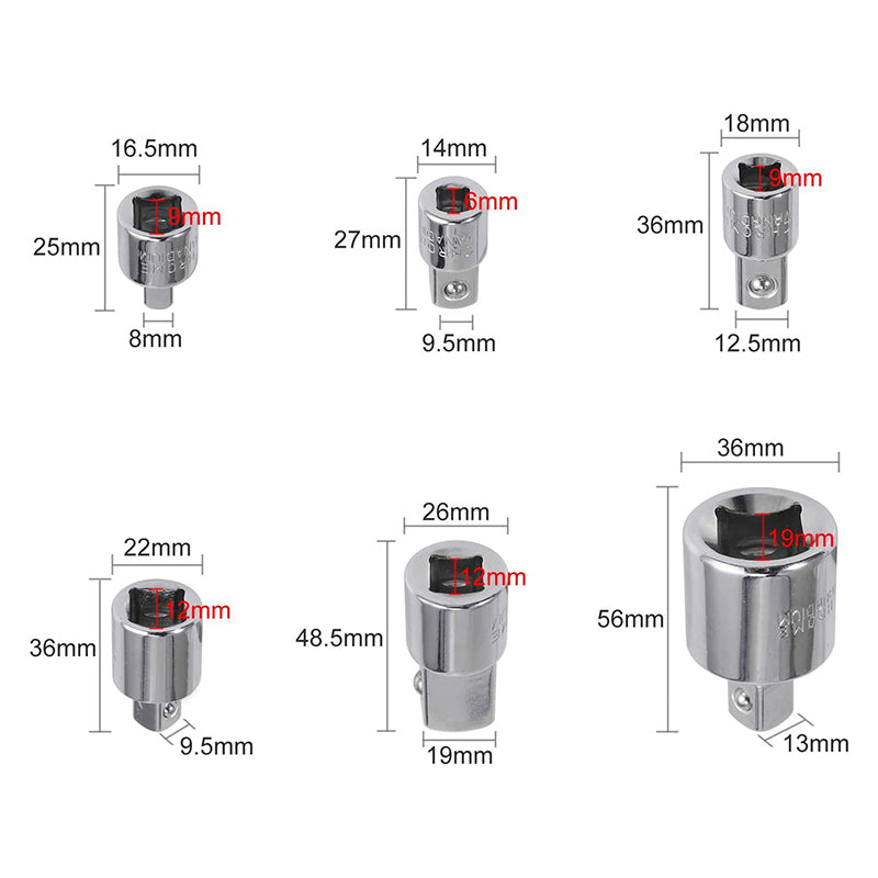 Proster 3/8 Inch Torque 19-110 Nm 46 PCS Socket Wrench Set
