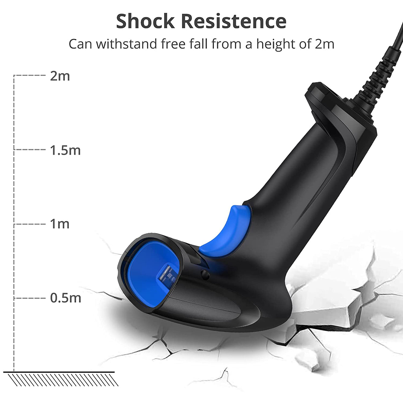 Proster CCD Barcode Scanner Reader