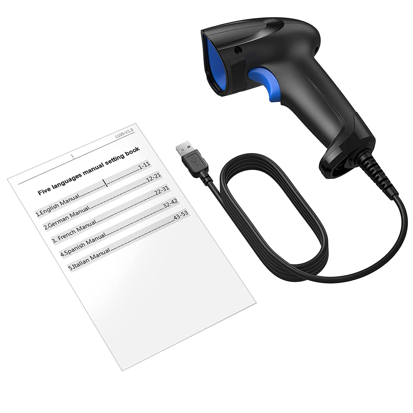 Proster CCD Barcode Scanner Reader