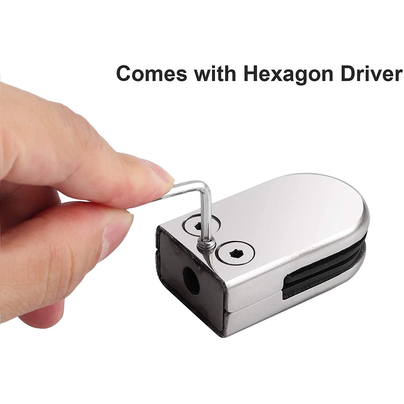 Proster Glass Clamps 8 PCS 6-8mm S Size Stainless Steel 304