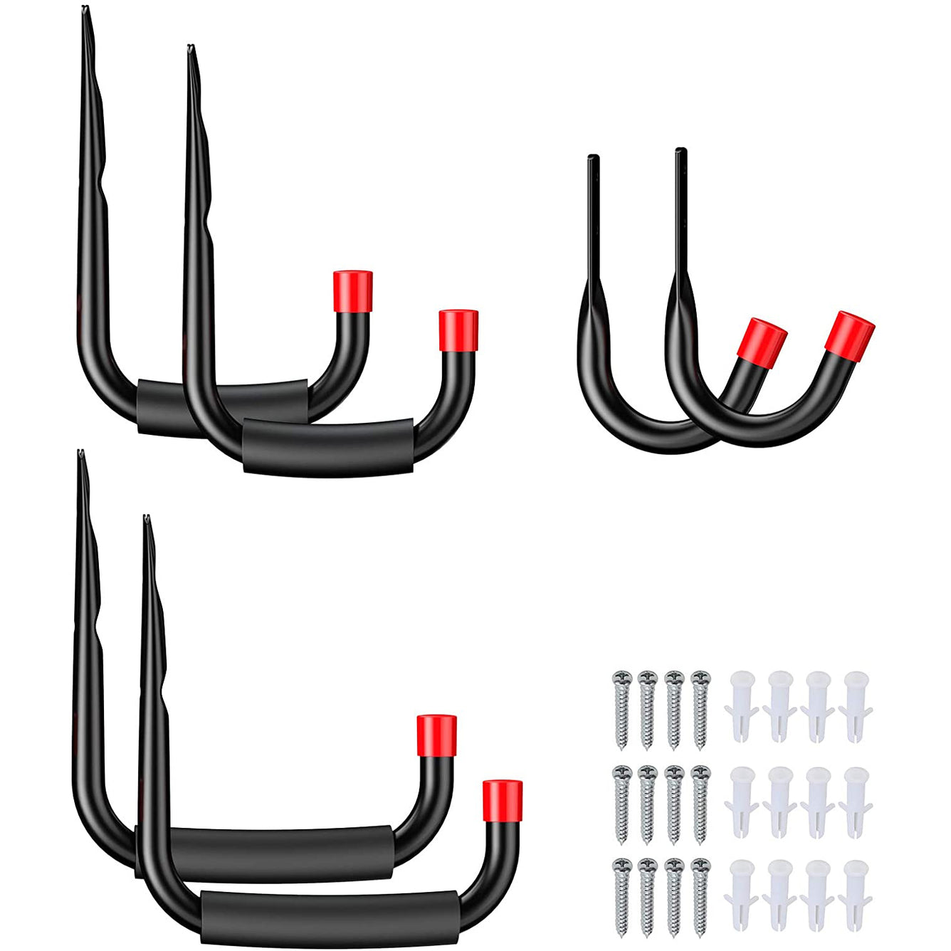 Proster 6pcs Heavy Duty Storage Hooks