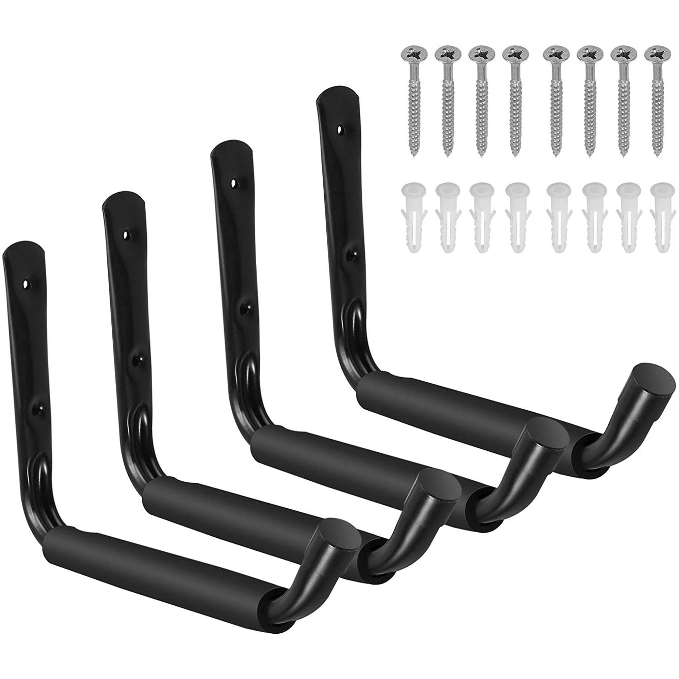 Proster Storage Hooks 4 PCS Heavy-Duty 50Lb Capacity