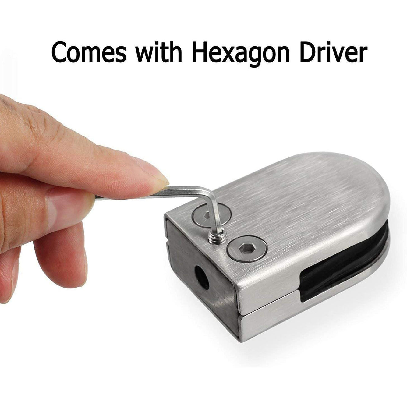 Proster Glass Clamps 8 PCS 6-8mm Stainless Steel 304