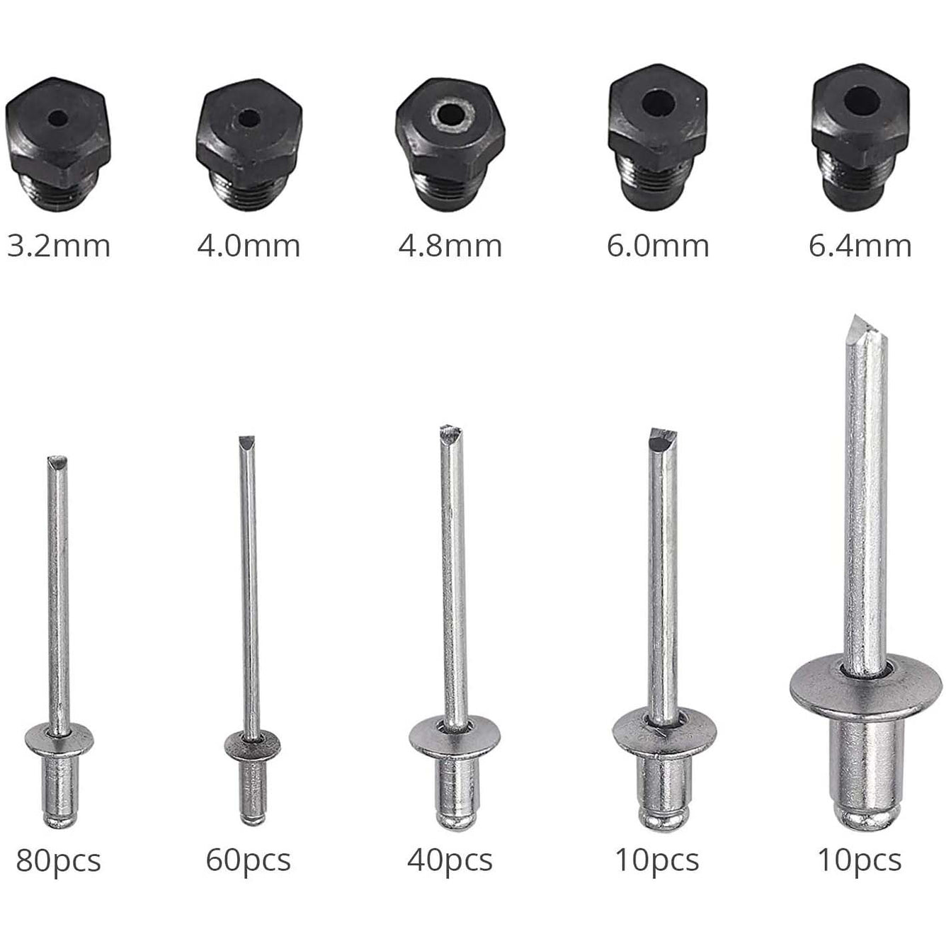 Proster 13 Inch Heavy Duty Rivet Gun Set