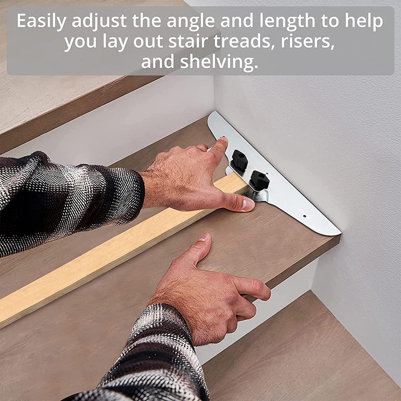 Proster Stair Tread Template Set, Stair Tread Jig, Stair Cutting Tools