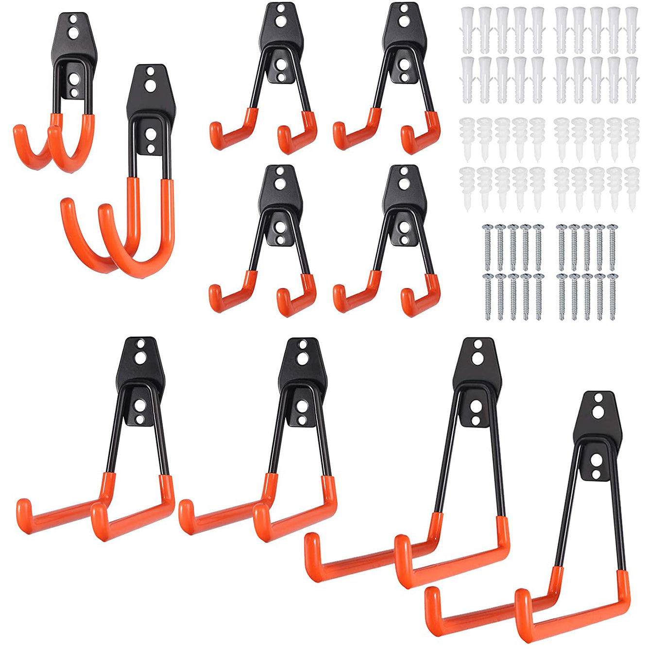 Proster Garage Hooks 10 PCS Heavy Duty Wall Hooks