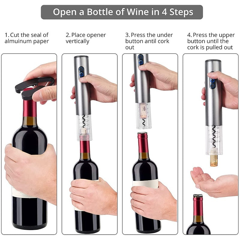 Proster Electric Wine Opener Set
