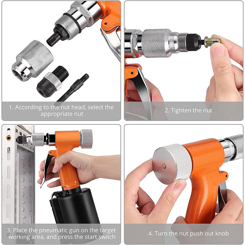 Proster Heavy Duty Pneumatic Rivet Nut Gun