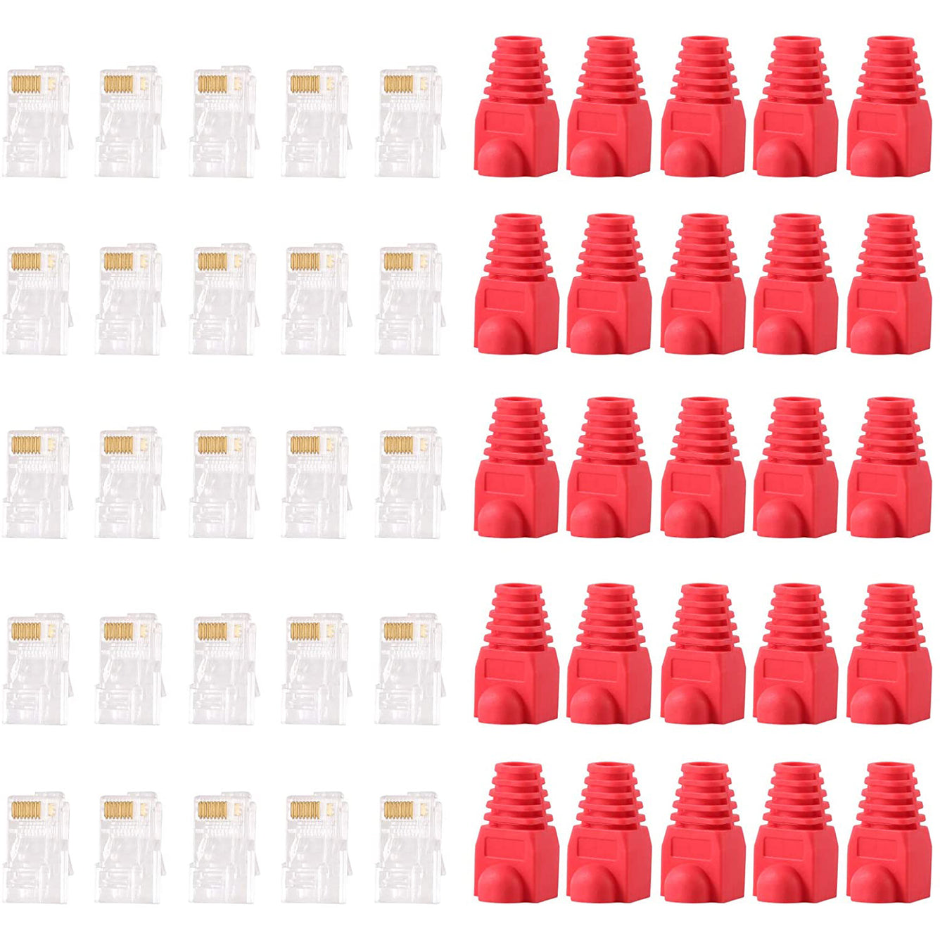 Proster RJ45 Crimp Tool Set Red