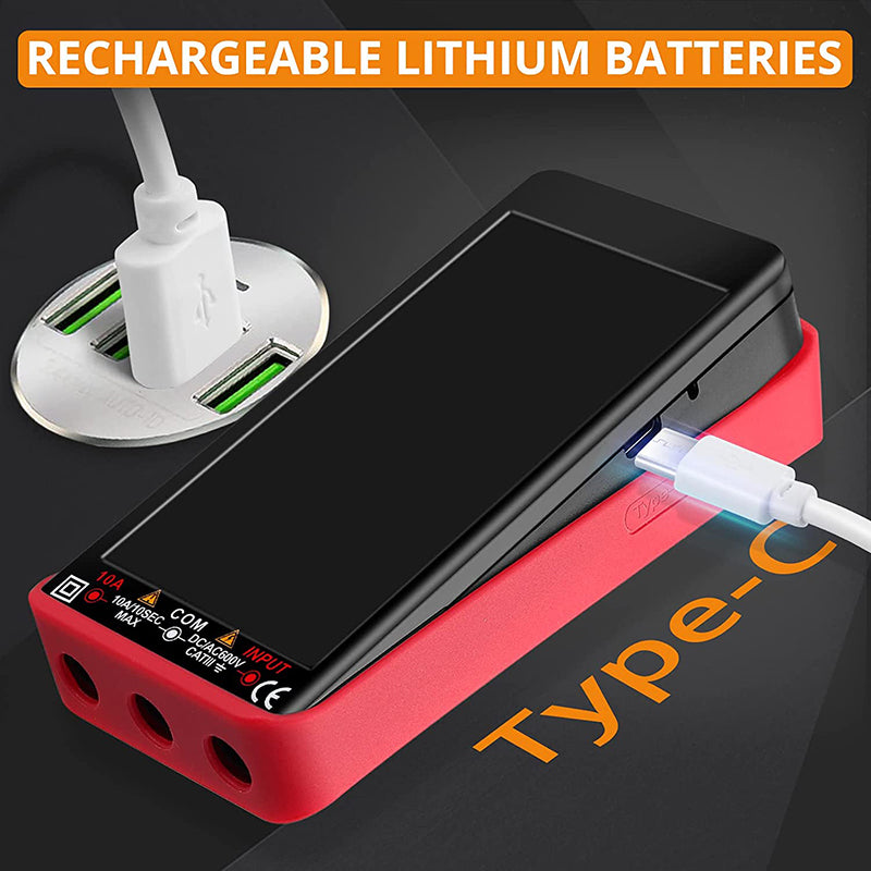 Proster Digital Multimeter 10000 Counts Smart Touch Screen TRMS Meter