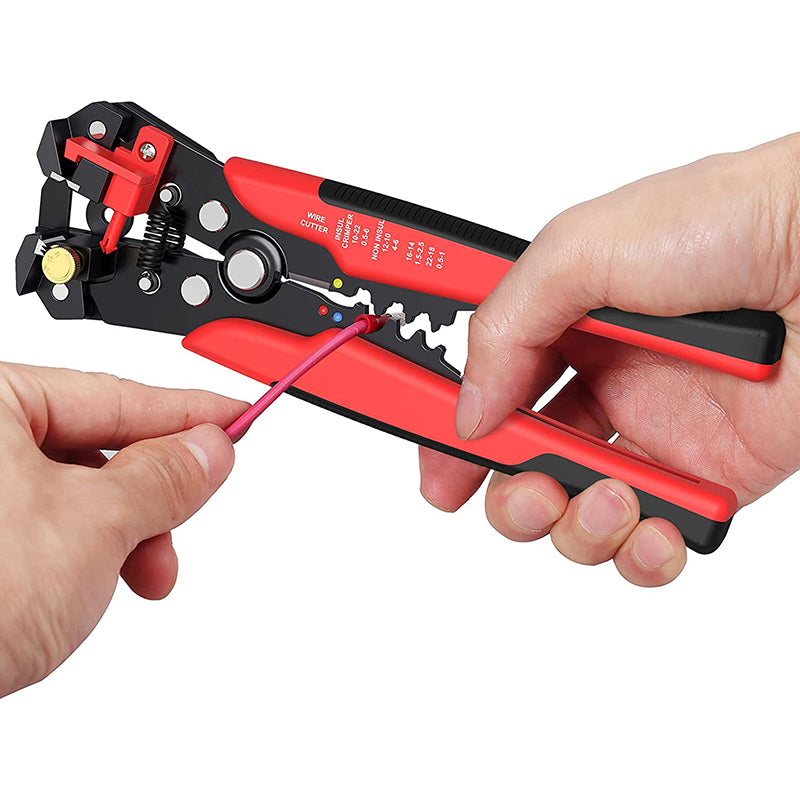 Proster 3 in 1 Crimping Pliers 0.2-6mm²/10-24AWG Wire Crimping Set