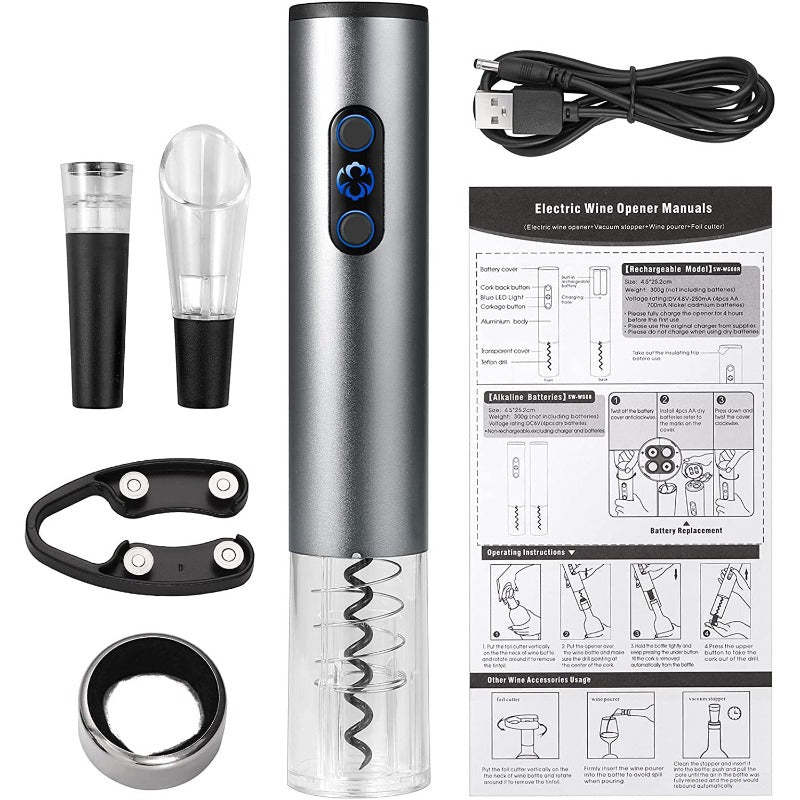 Proster Electric Wine Opener Set