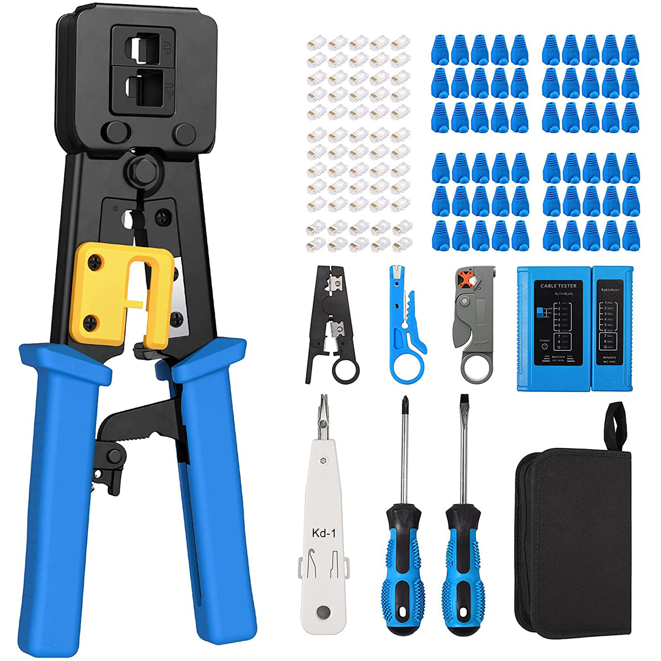 Proster RJ45 Crimping Tool Kit (Blue)