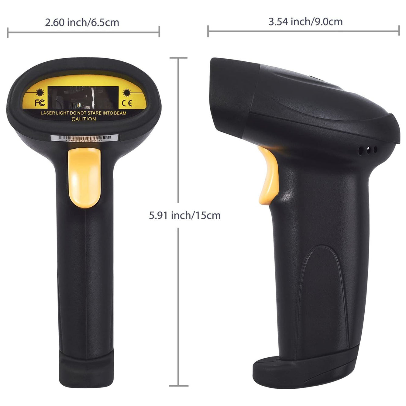 Proster Barcode Scanner USB Barcode Reader