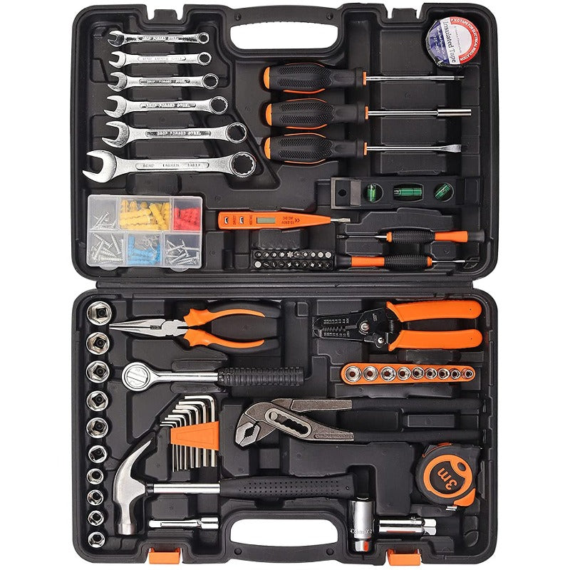 Proster Home Tool Set 130 PCS Household Hand Tool Kit