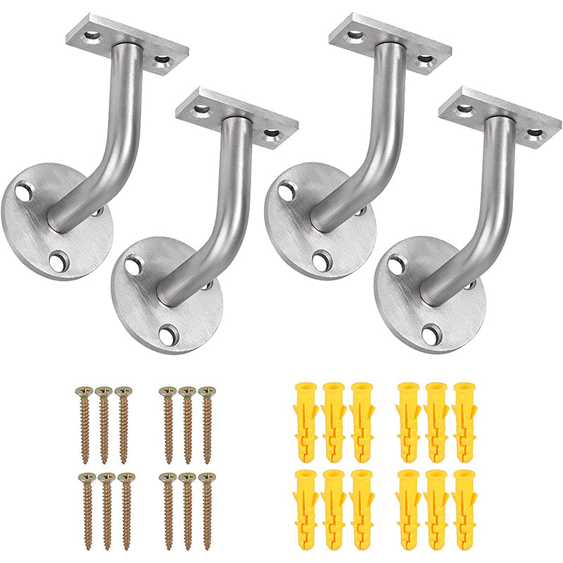 Proster 4PCS Stair Handrail Bracket Stainless Steel