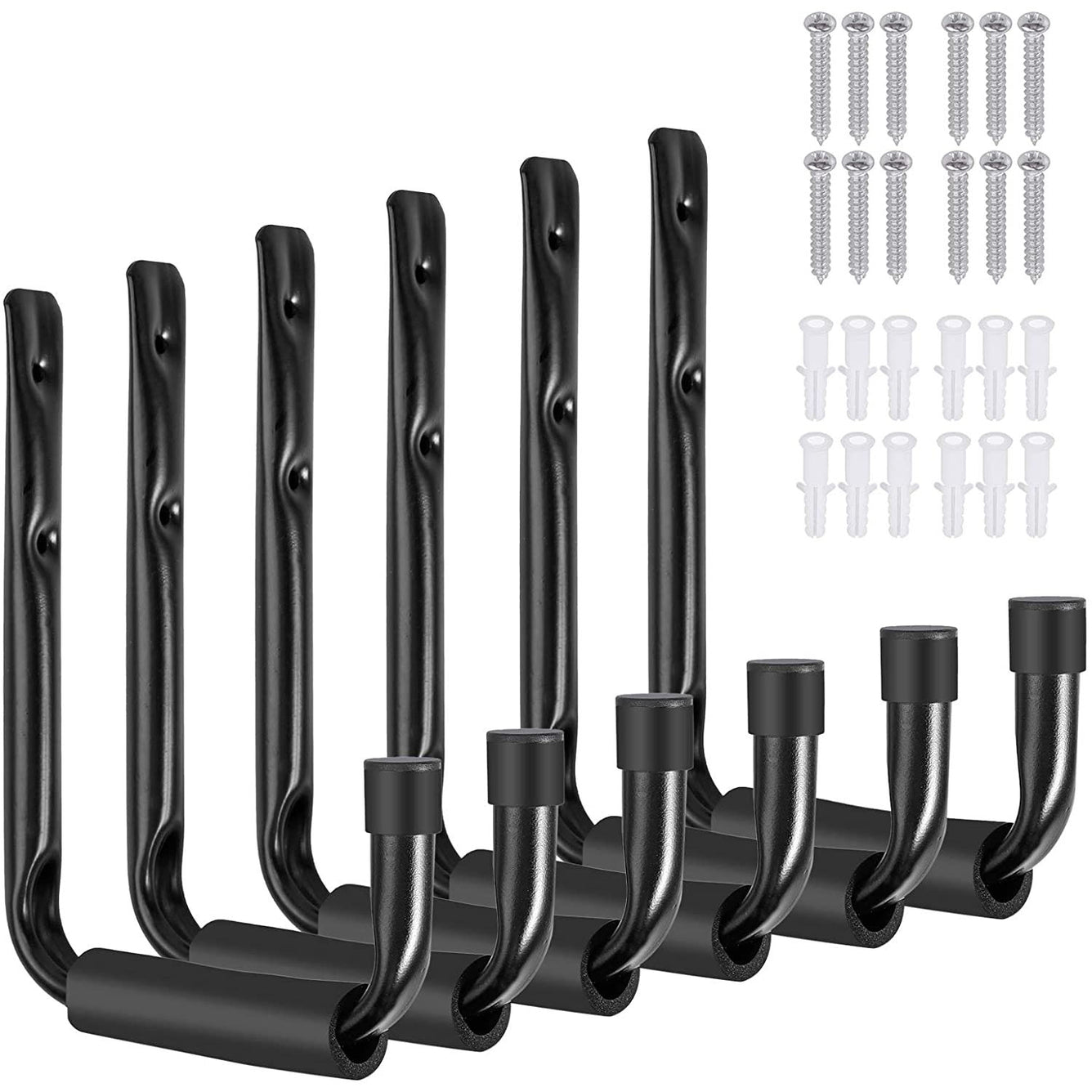 Proster 6 PCS Heavy Duty Wall Hooks