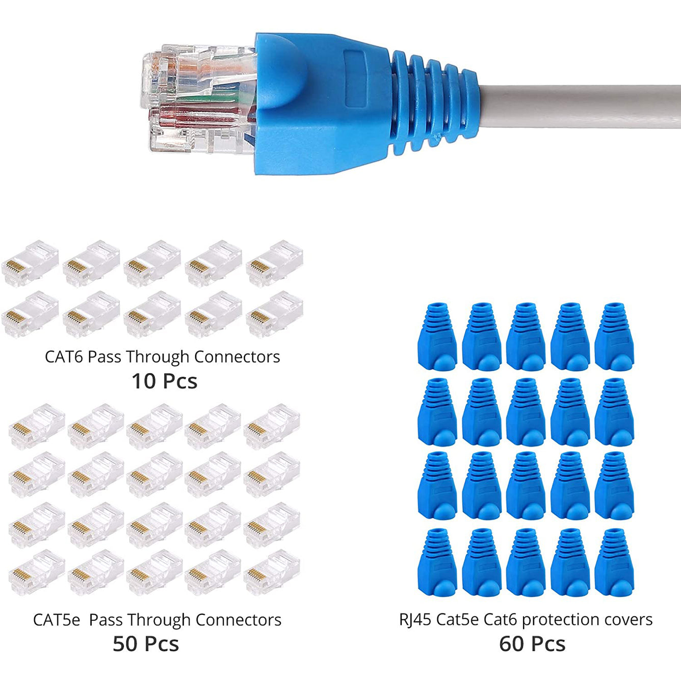 Proster RJ45 Crimping Tool Kit (Blue)