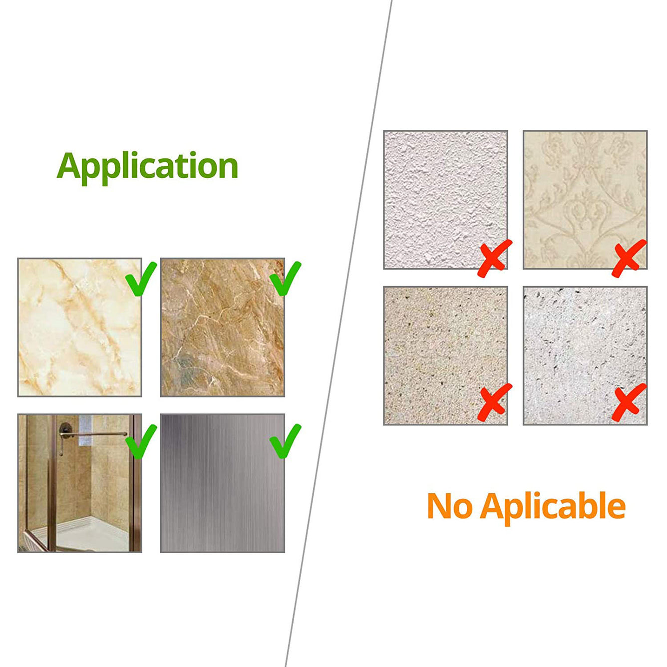 Proster Shower Caddy Shelf Storage Rack Bathroom Self-adhesive