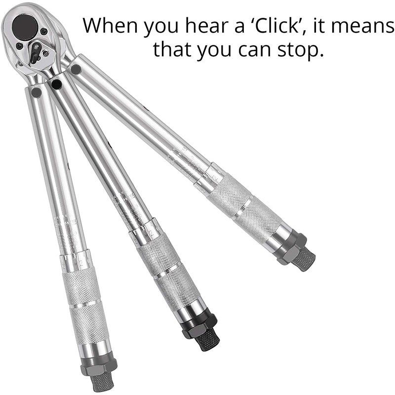 Proster 3/8 Inch Torque 19-110 Nm 46 PCS Socket Wrench Set