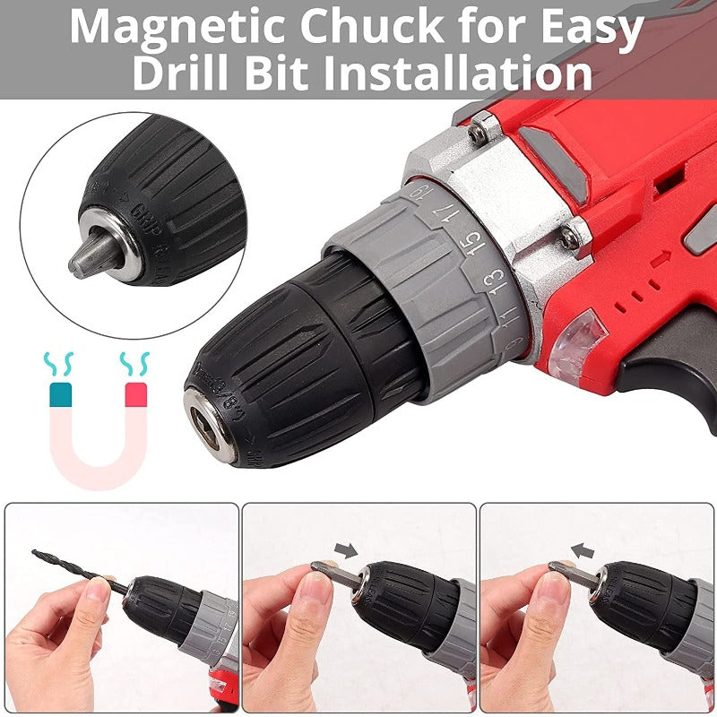 Proster Household Tool Kit with Drill Tool Kit Set