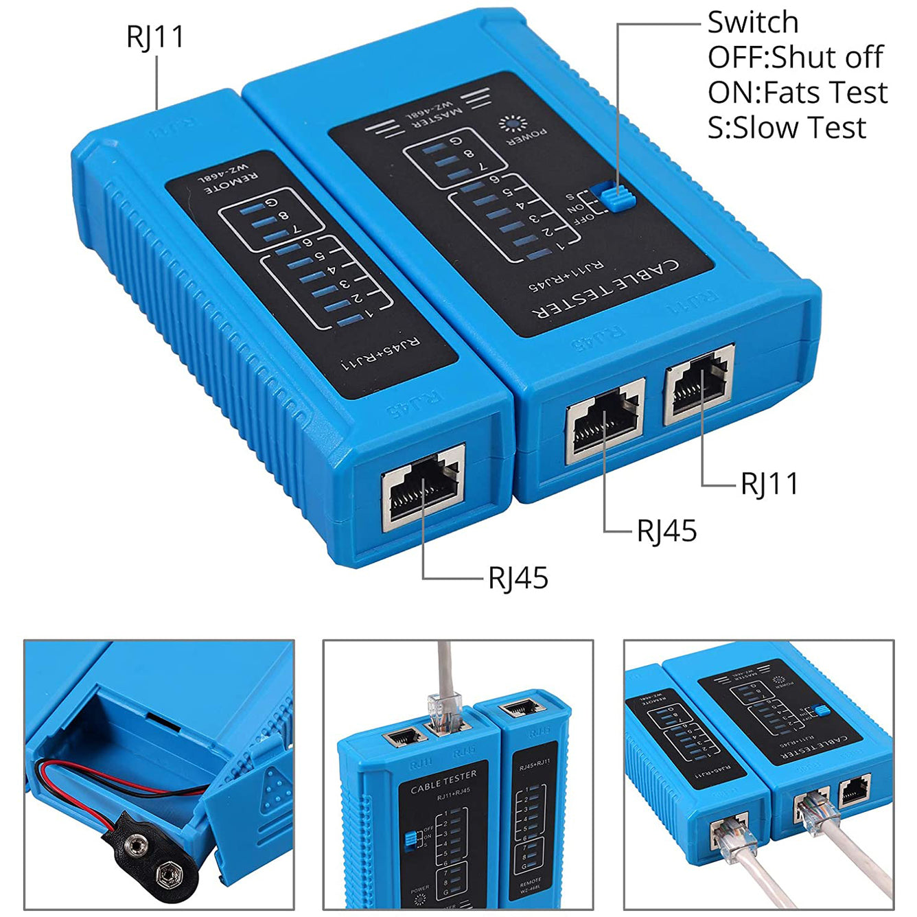 Proster RJ45 Crimping Tool Kit (Blue)