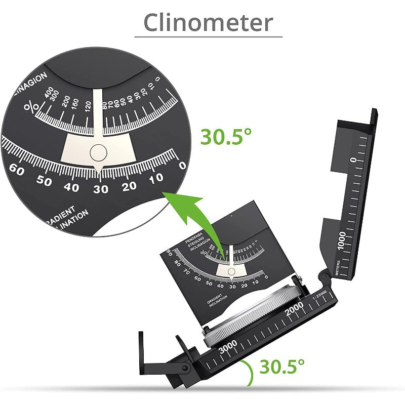 Proster IP65 Hiking Compass with Sighting Clinometer