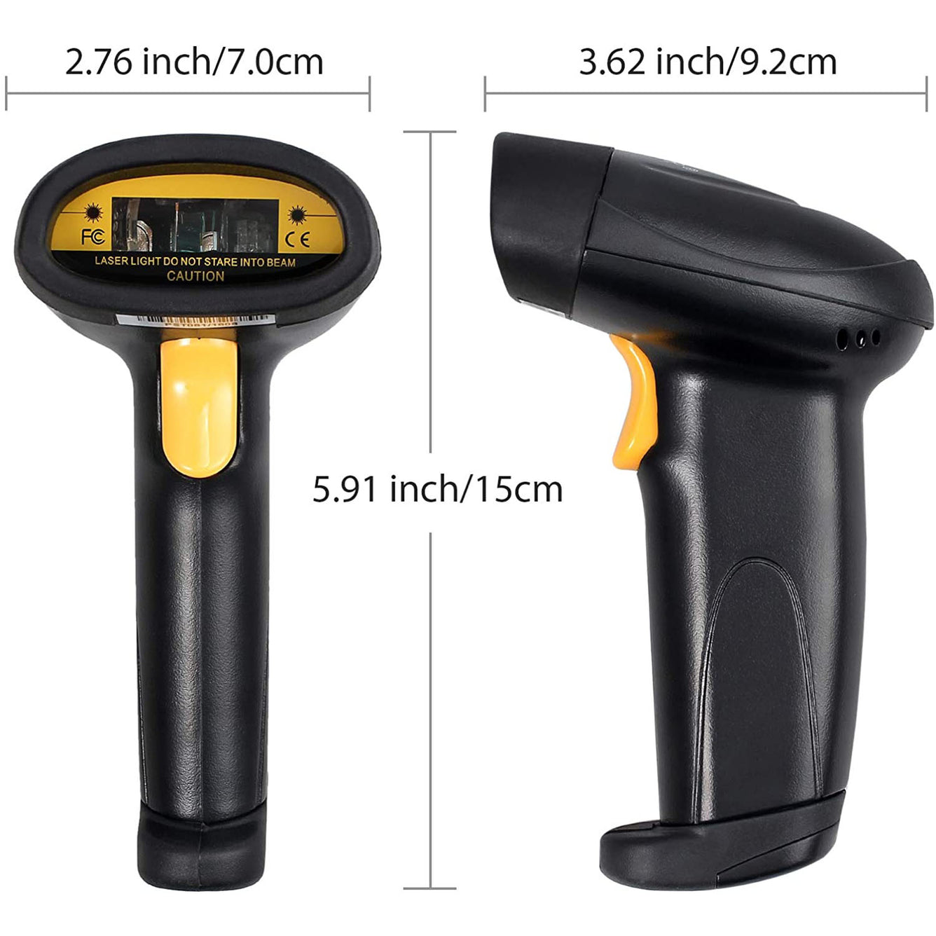 Proster Barcode Scanner USB Barcode Reader