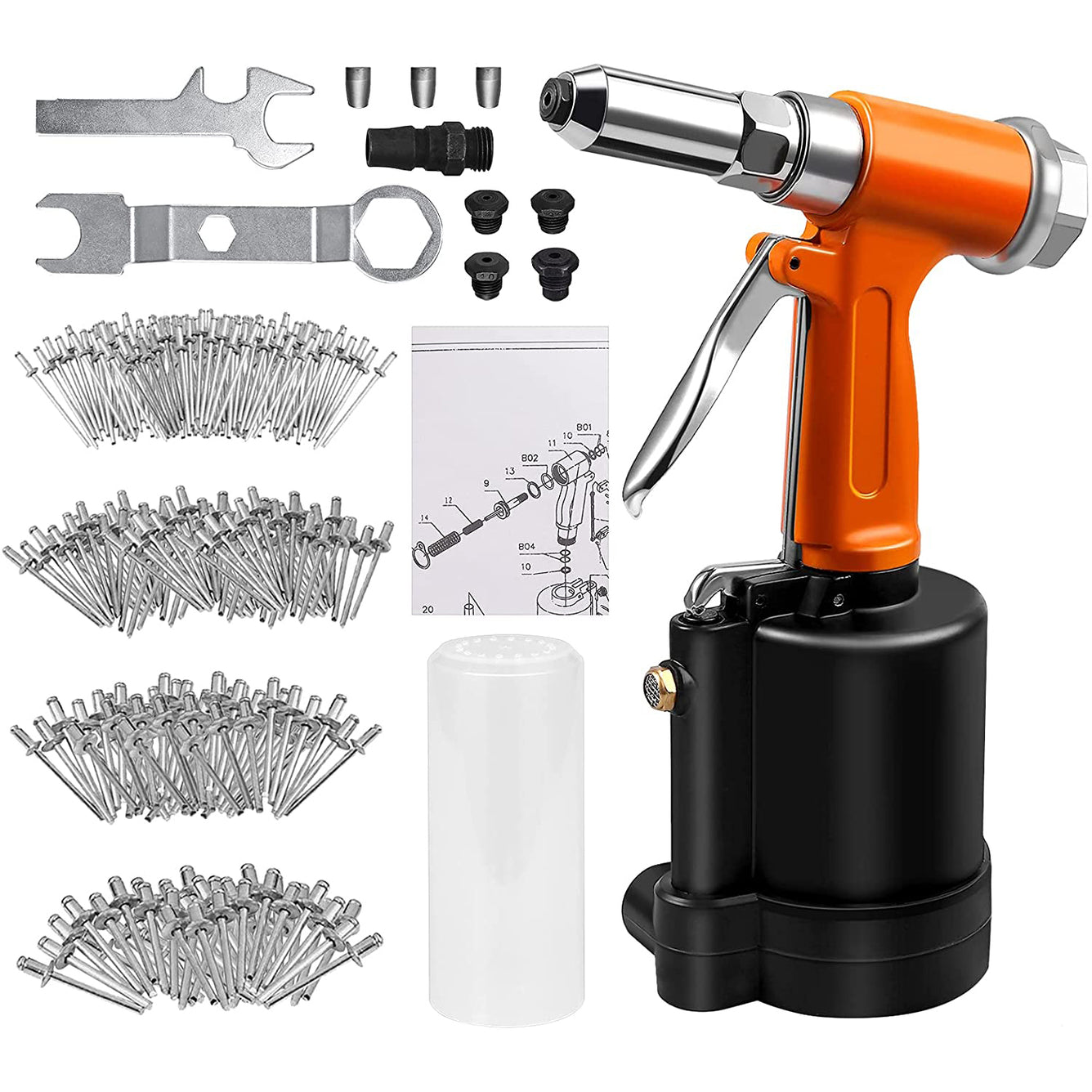 Proster Pneumatic Duty Air Hydraulic Riveter