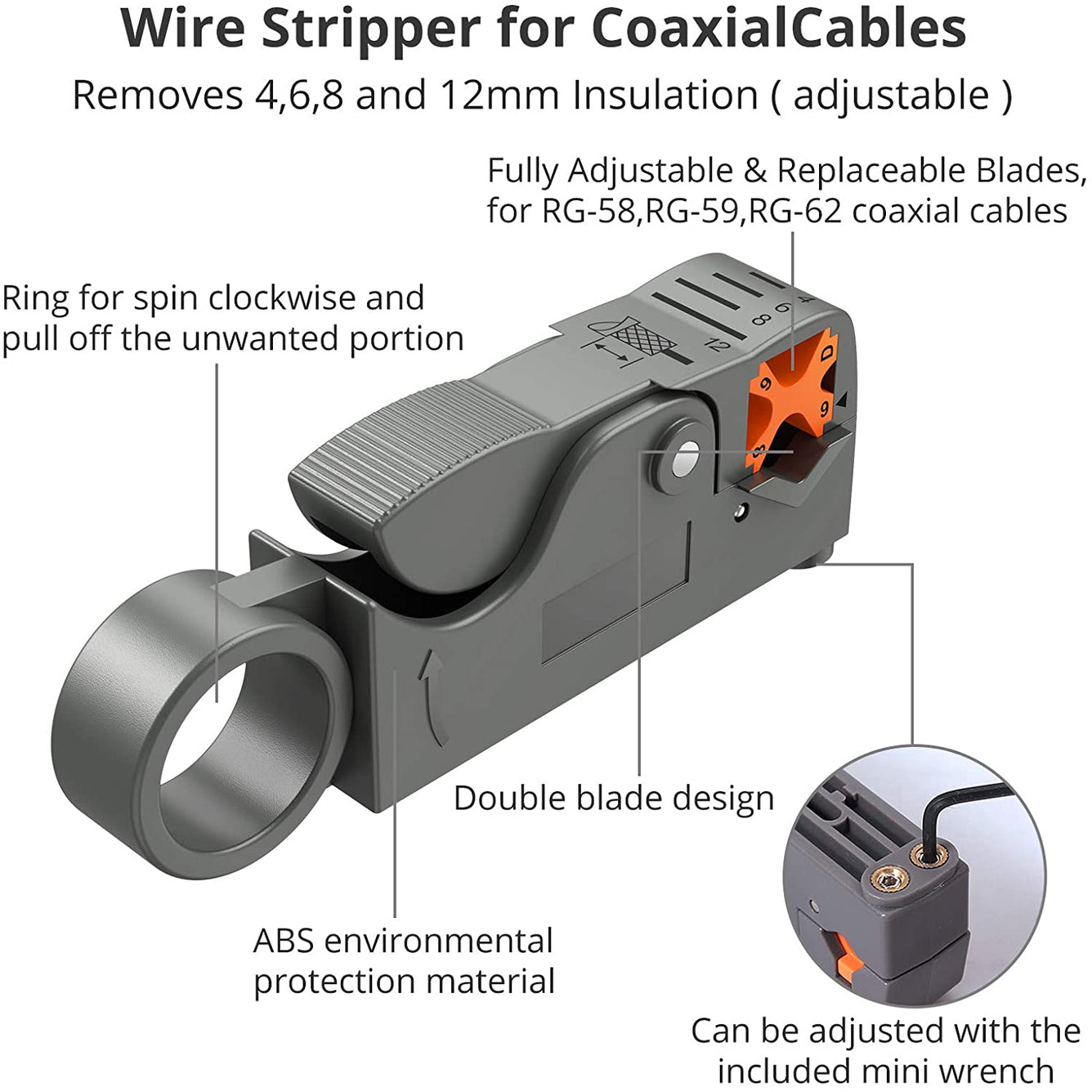 Proster RJ45 Crimping Tool Kit (Blue)
