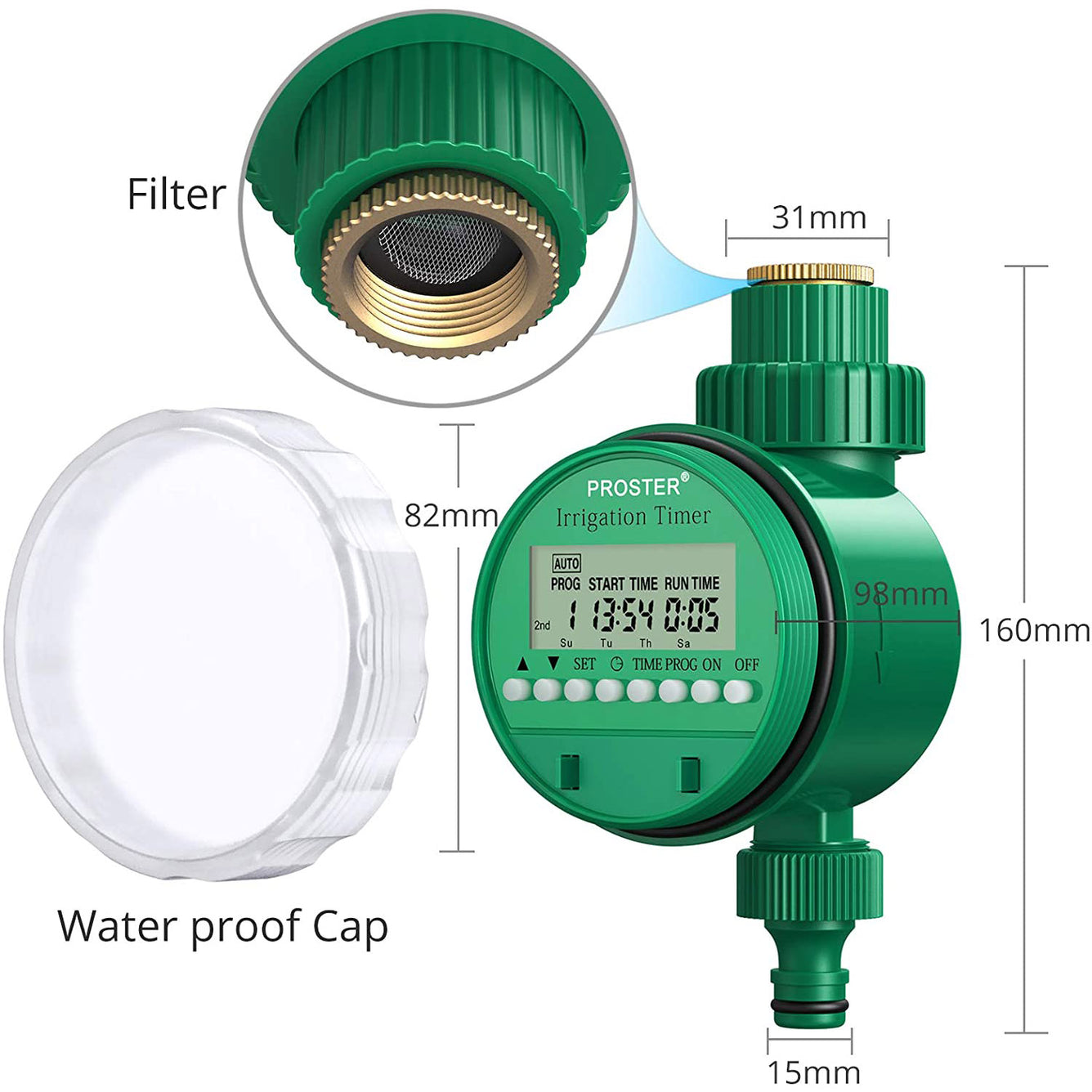 Proster Water Timer 3/4