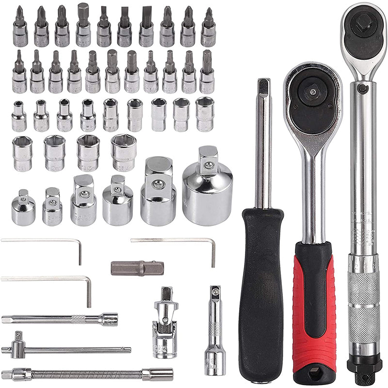 Proster 3/8 Inch Torque 19-110 Nm 46 PCS Socket Wrench Set