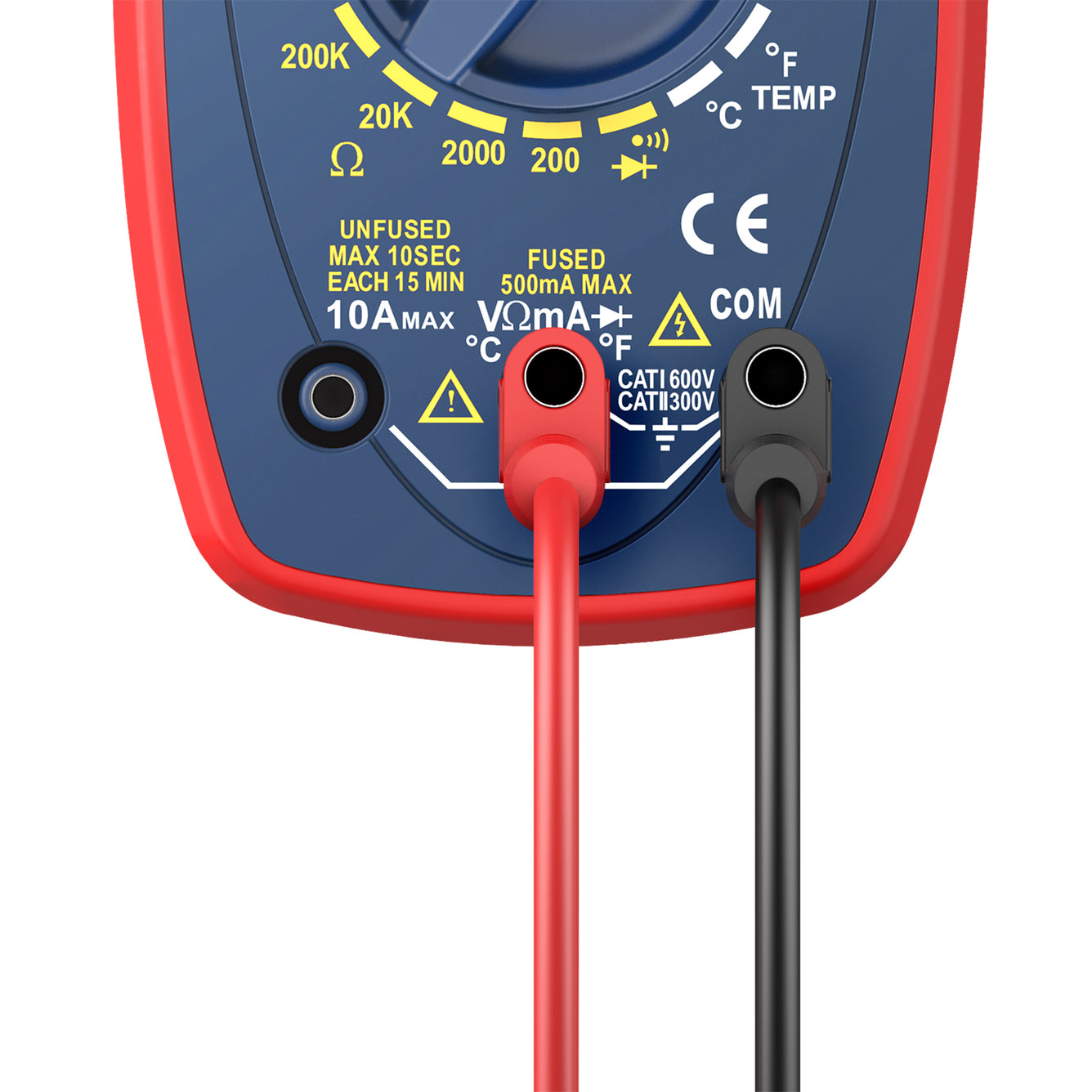 Proster 5PCS Test Leads 4mm Stackable Banana Plug