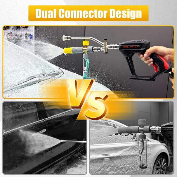 Foam Cannon and Dual-Connector Accessory