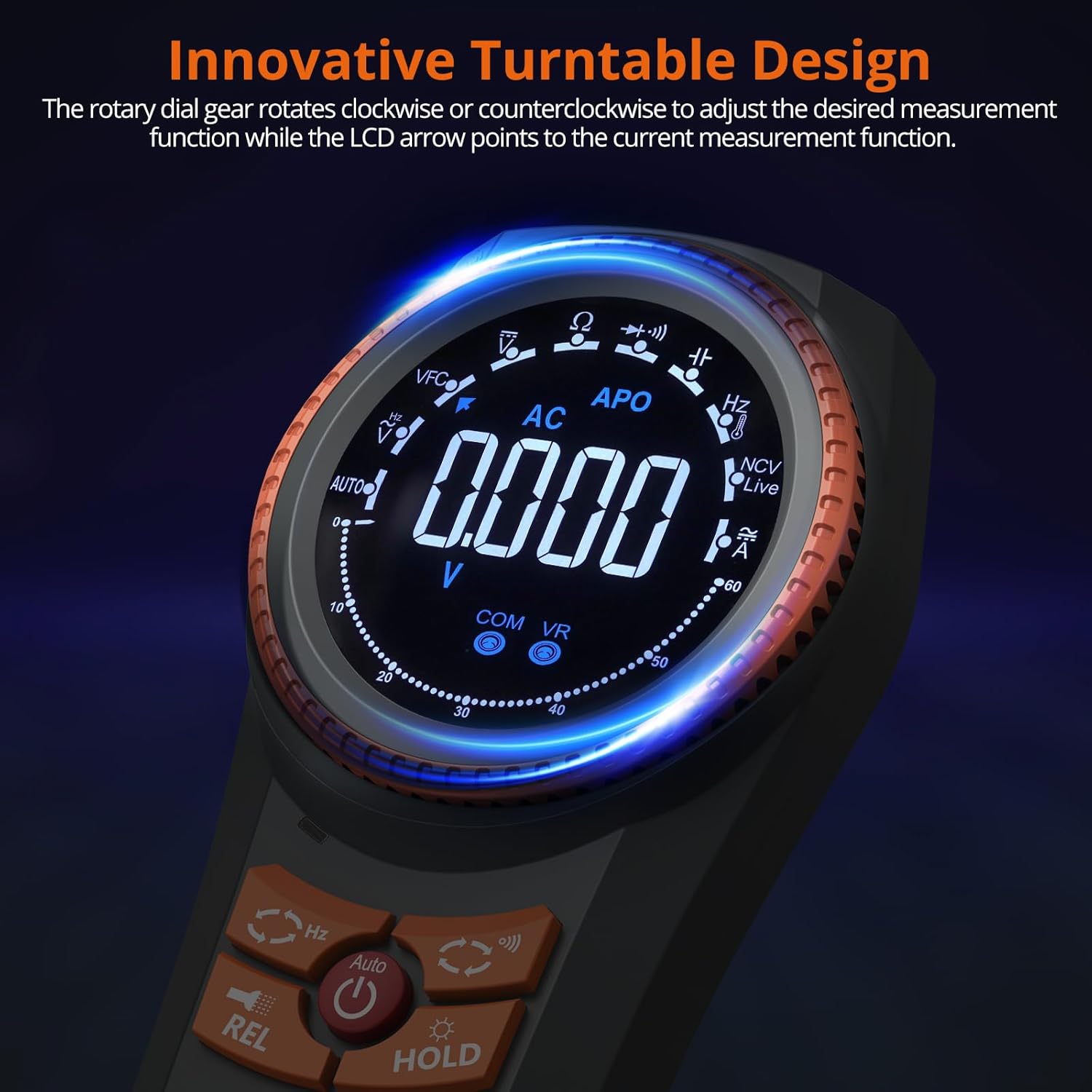 Multimetro Digitale,6000 Volte AC/DC Tester Multicanale Di Tensione e Corrente DC,Voltmetro Che Multimetro Digitale,6000 Volte AC/DC Tester Multicanale Di Tensione e Corrente DC,Voltmetro Che