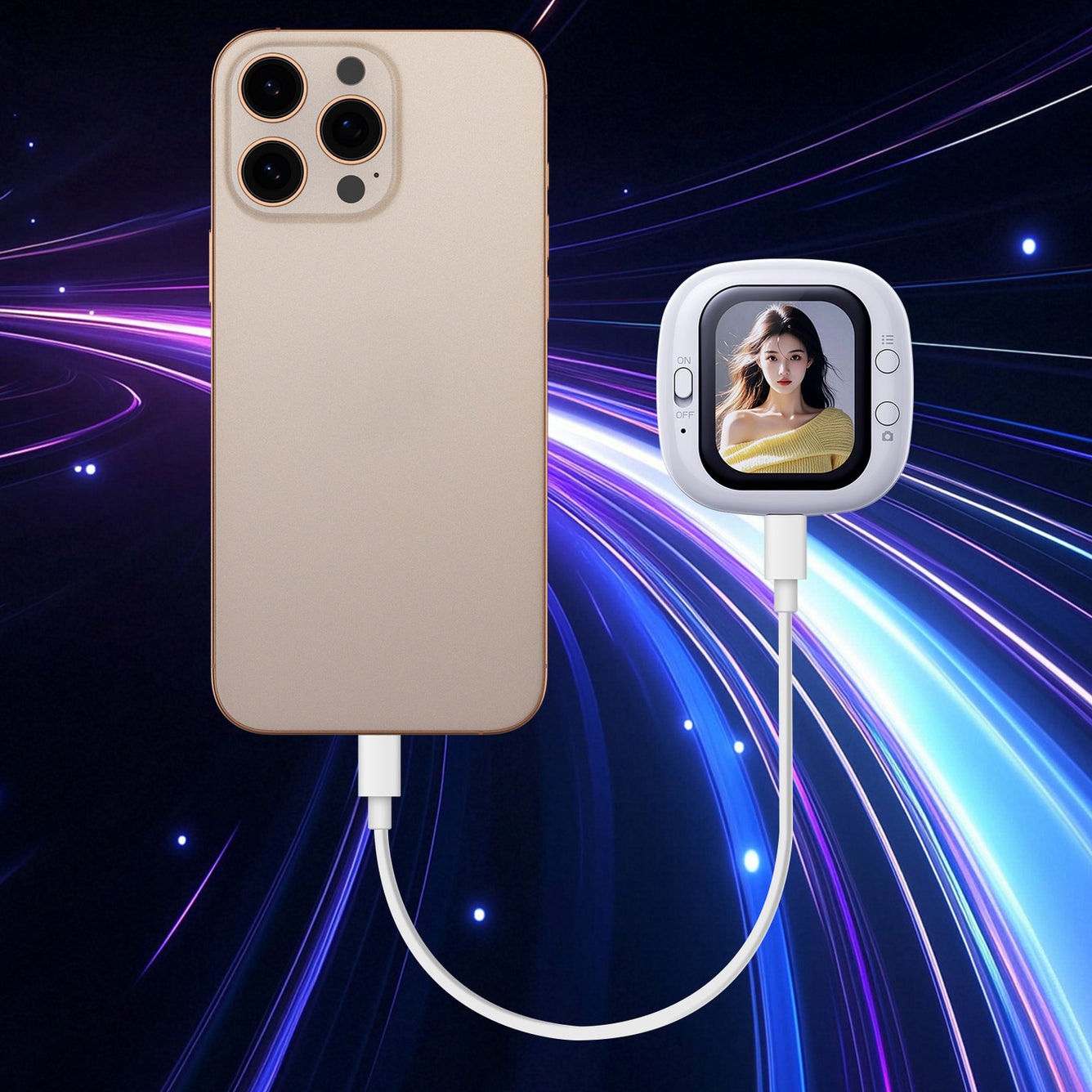 Selfie Monitoring Screen