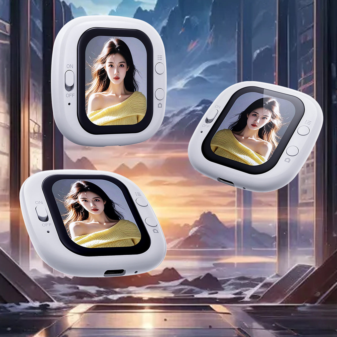 Selfie Monitoring Screen