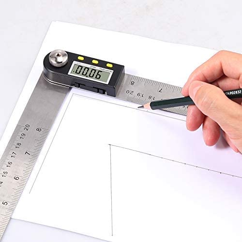 Proster Digital Angle Ruler 0-360° Digital Inclinometer Protractor