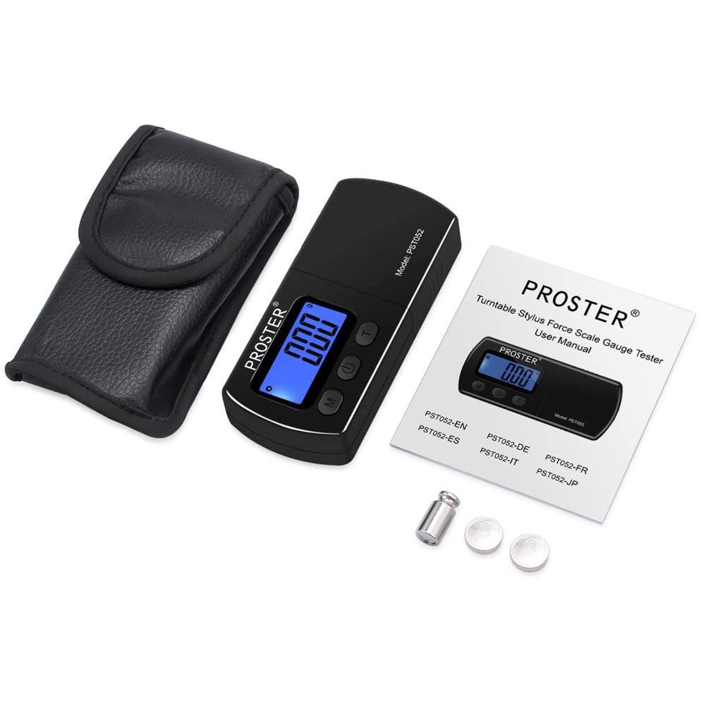 Proster Digital Turntable Stylus Force Scale Gauge Tester