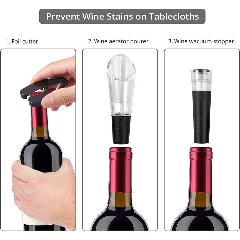 Proster Electric Wine Opener Set