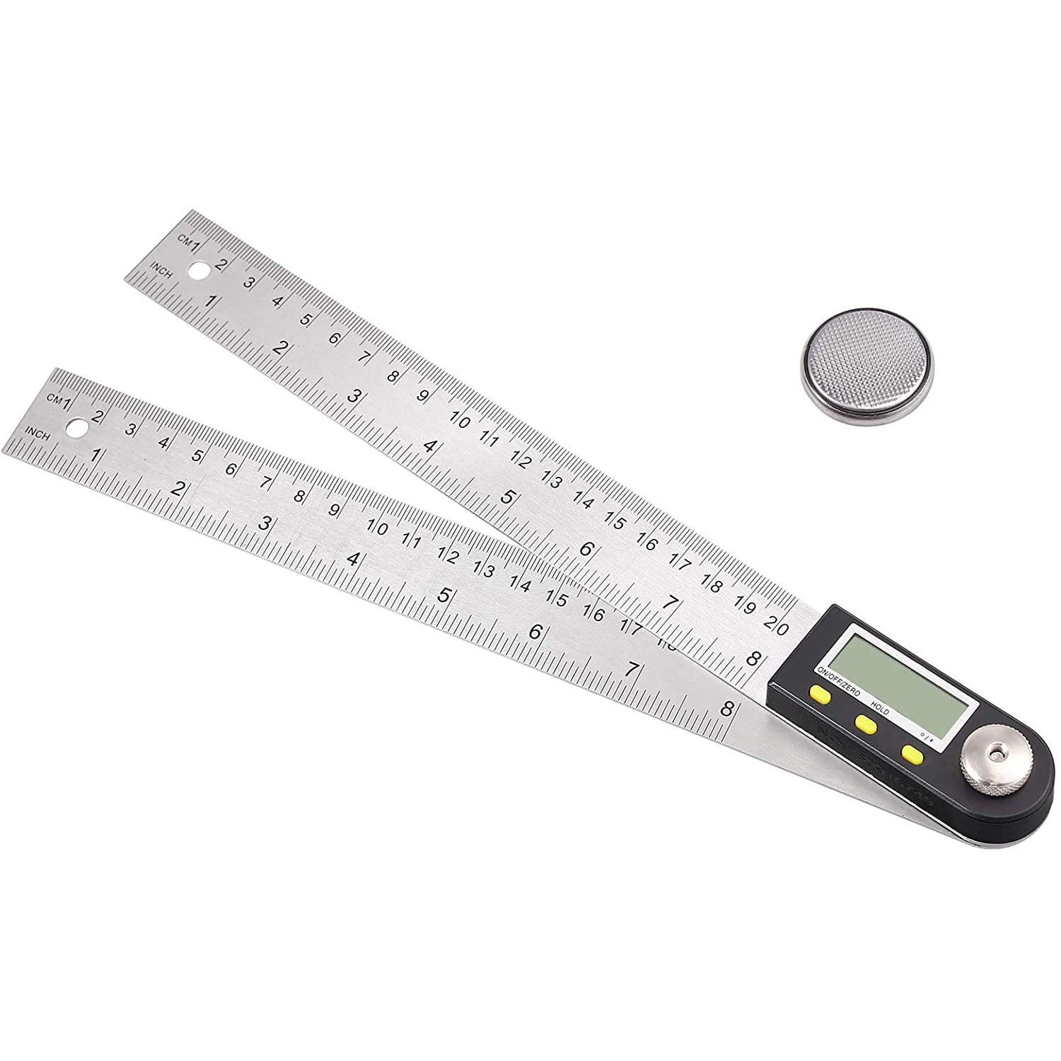 Proster Digital Angle Ruler 0-360° Digital Inclinometer Protractor